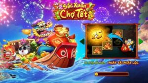 Sắc Xuân Chợ Tết GamVip: Du xuân rinh trăm triệu về nhà 7 Slot game Sắc Xuân Chợ Tết GamVip