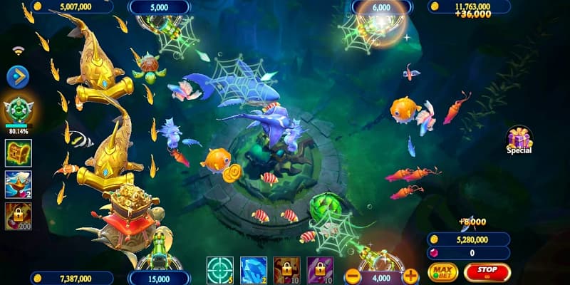 Bắn cá Men In Black GamVip: Săn cá kịch tính, rinh tiền to 3  vũ khí bổ trợ săn cá